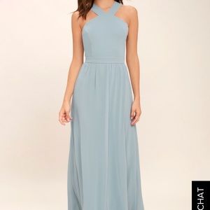 💎Light blue bridesmaid dress